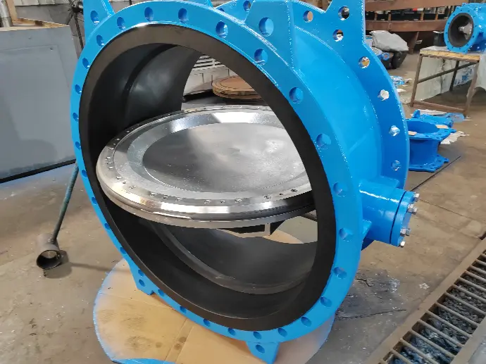 Butterfly Damper with Silicone Ring